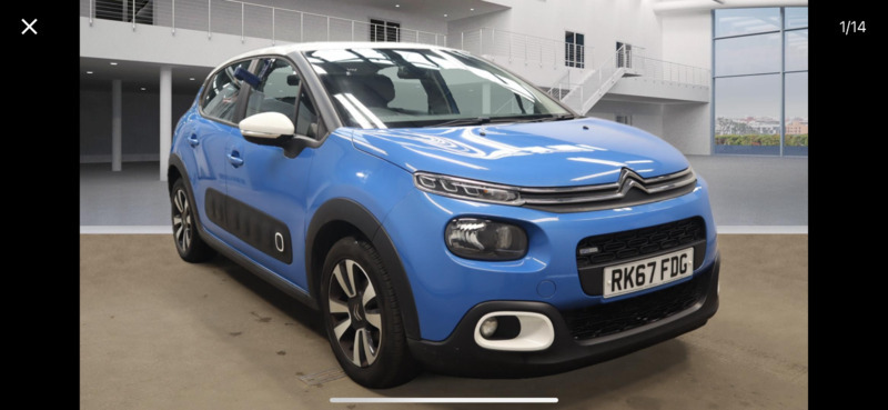 Citroen C3 Puretech Feel Blue