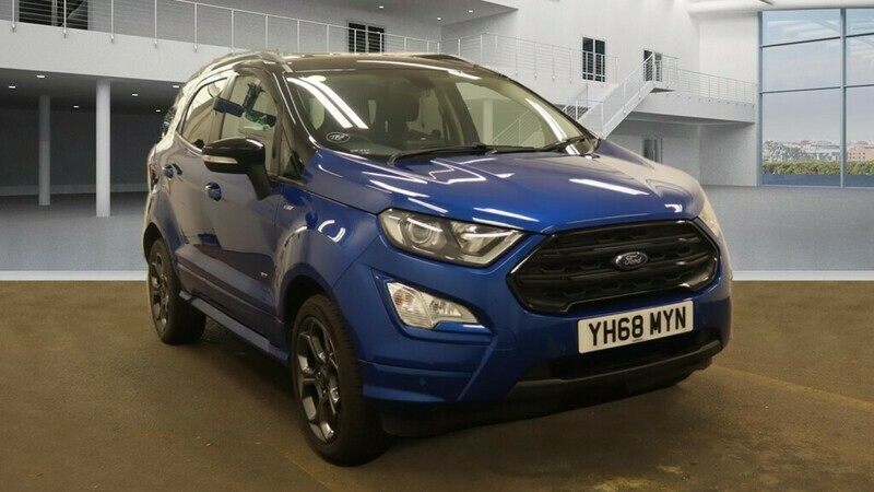 Ford Ecosport St-line Tdci Awd YH68MYN Blue #2