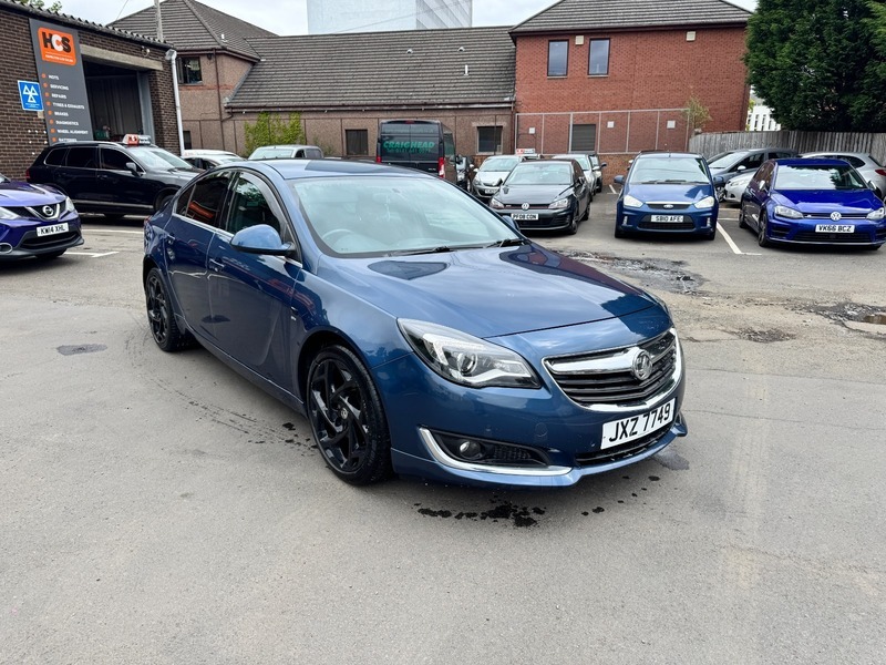 Vauxhall Insignia Sri Nav Vx-line Cdti JXZ7749 Blue #2