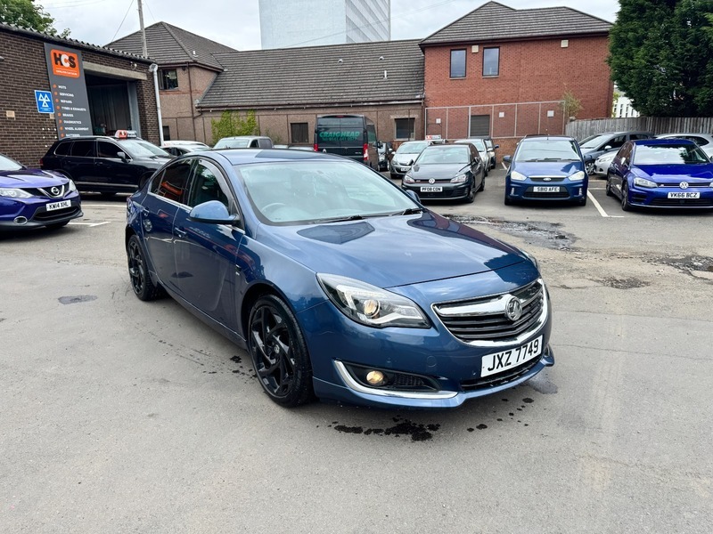 Vauxhall Insignia Sri Nav Vx-line Cdti JXZ7749 Blue #4