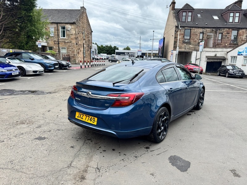 Vauxhall Insignia Sri Nav Vx-line Cdti JXZ7749 Blue #6