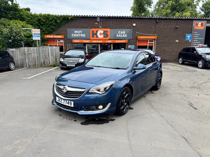 Vauxhall Insignia Sri Nav Vx-line Cdti JXZ7749 Blue #3