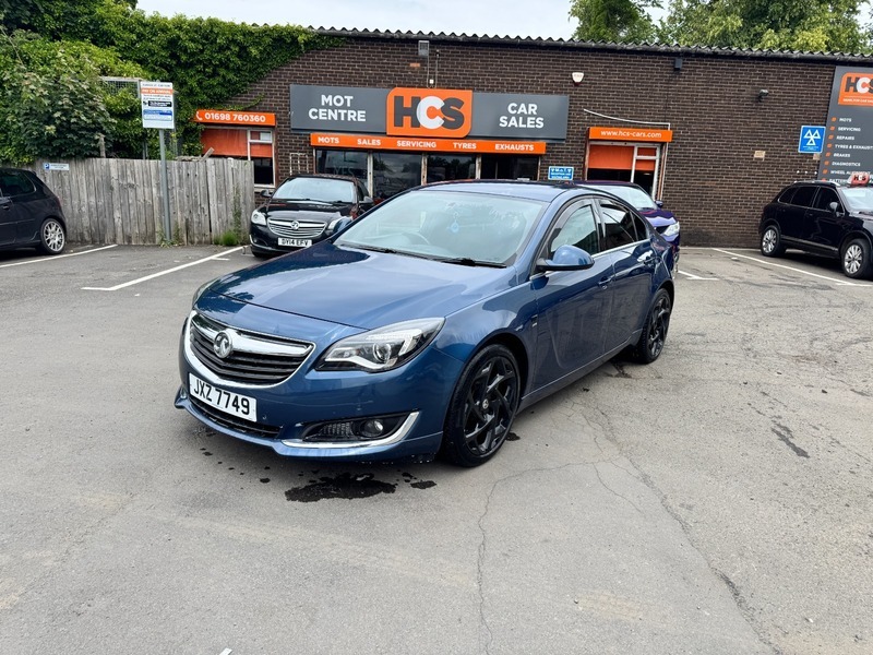 Vauxhall Insignia Sri Nav Vx-line Cdti Blue