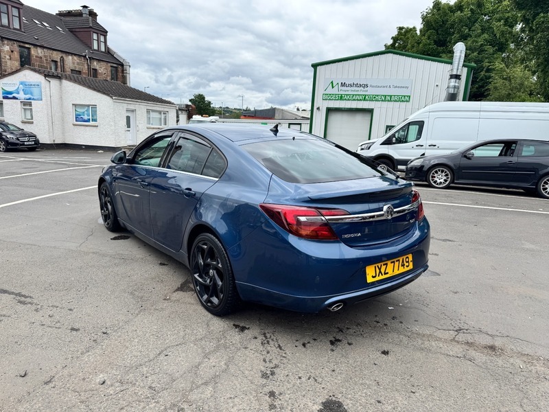 Vauxhall Insignia Sri Nav Vx-line Cdti JXZ7749 Blue #5