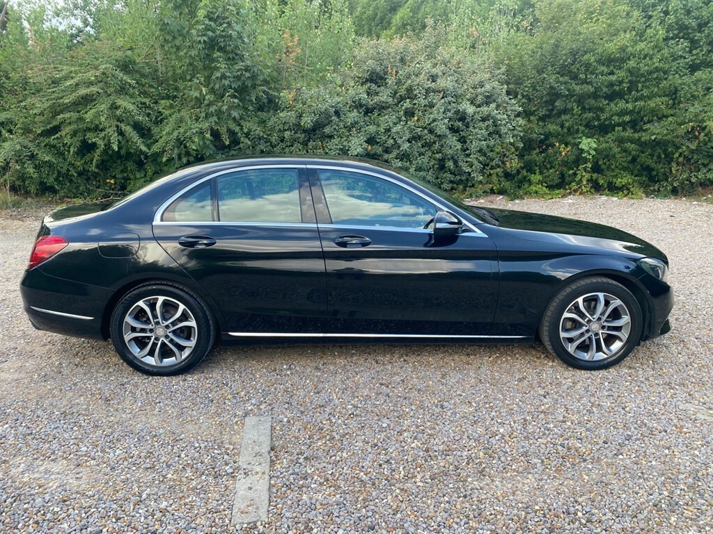 Mercedes-Benz C Class 2.0 Sport Euro 6 Ss Black #2