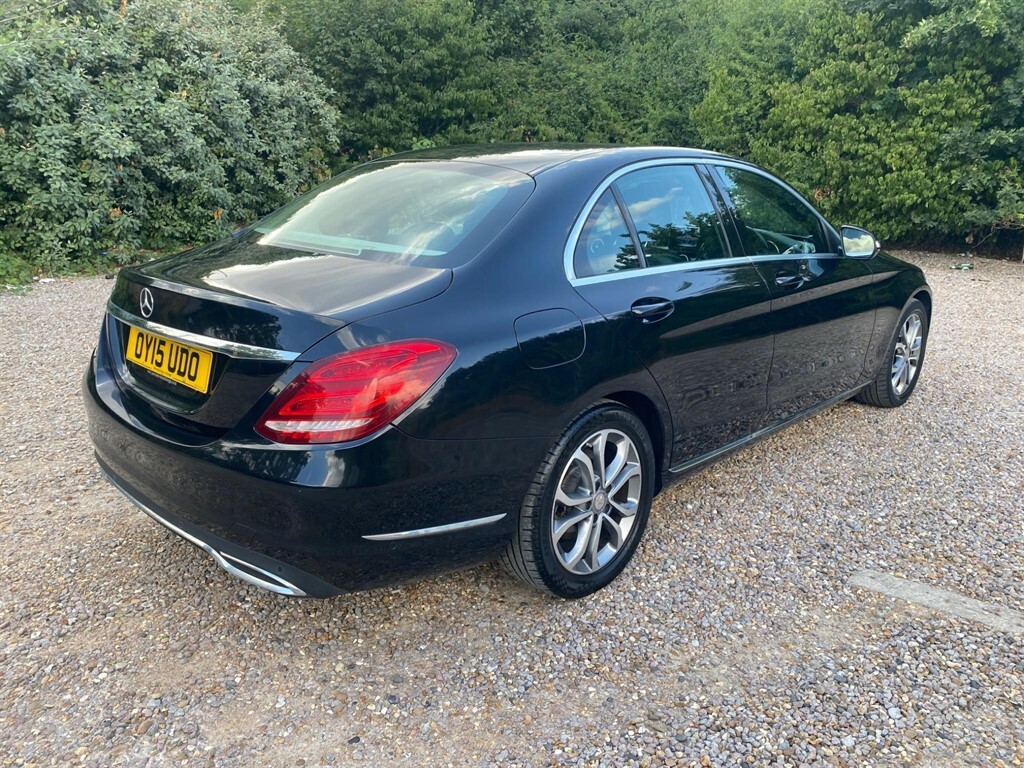 Mercedes-Benz C Class 2.0 Sport Euro 6 Ss Black #3
