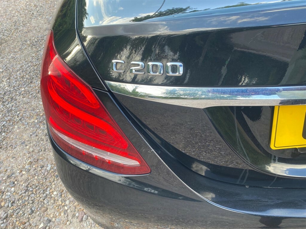 Mercedes-Benz C Class 2.0 Sport Euro 6 Ss Black #6