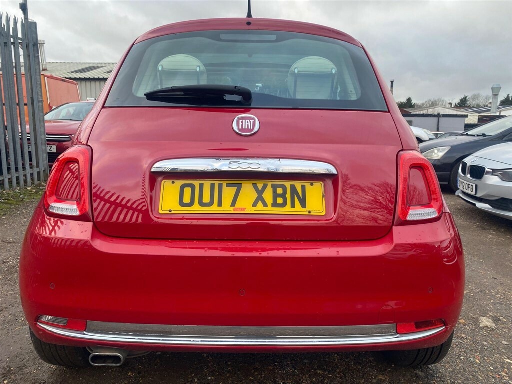 Fiat 500 1.2 Lounge Euro 6 Ss OU17XBN Red #6
