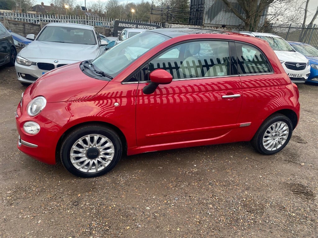 Fiat 500 1.2 Lounge Euro 6 Ss OU17XBN Red #4