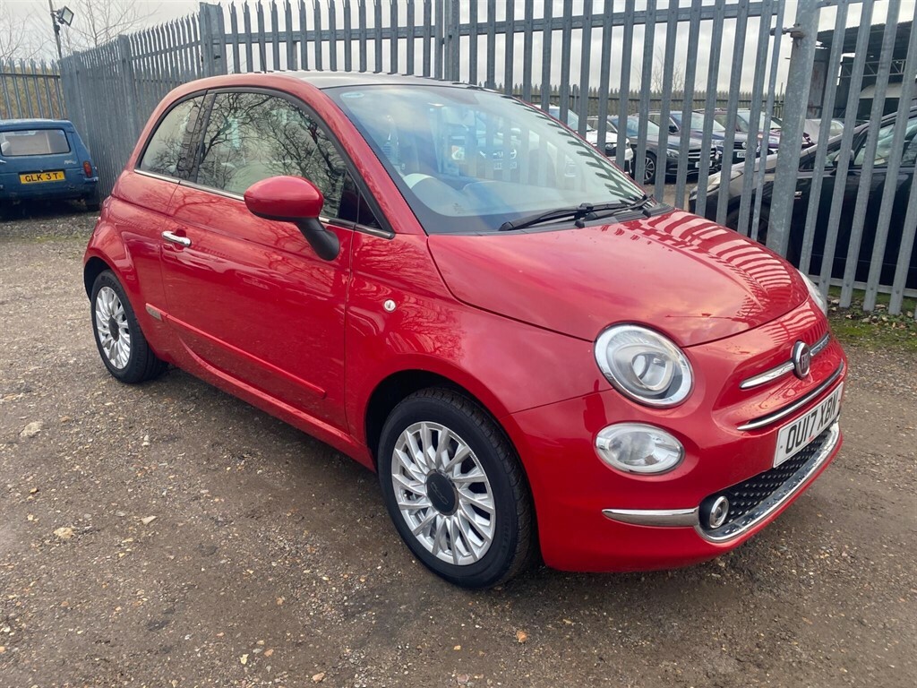 Fiat 500 1.2 Lounge Euro 6 Ss Red