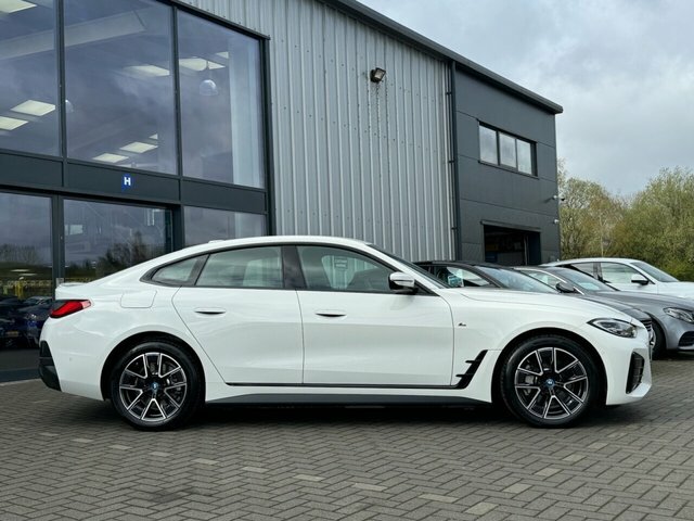BMW i4 M Sport 336 White #5
