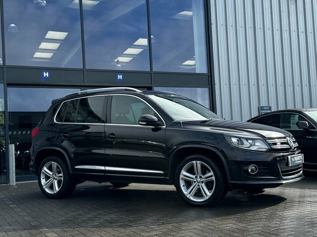 Volkswagen Tiguan Tdi Bluemotion Tech R-line FE63YOF Black #6
