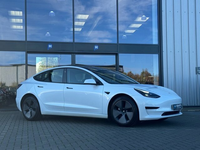 Tesla Model 3 4dr Electric Auto Rwd WN72YBZ White #5