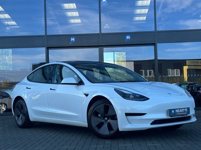 Tesla Model 3 4dr Electric Auto Rwd White