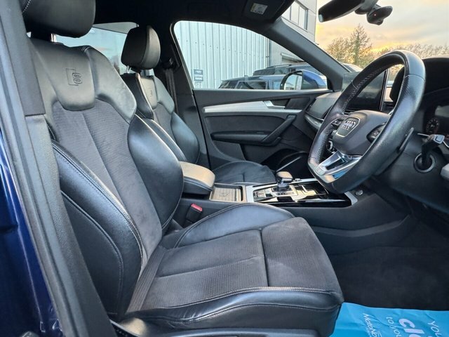 Audi Q5 Tfsi 45 S Line KW70WXZ Blue #5