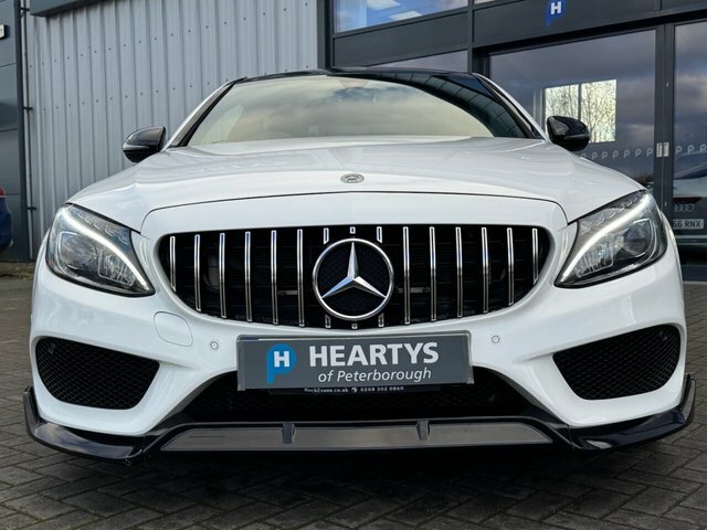Mercedes-Benz C Class C43 V6 Amg Premium WF18FKY White #2