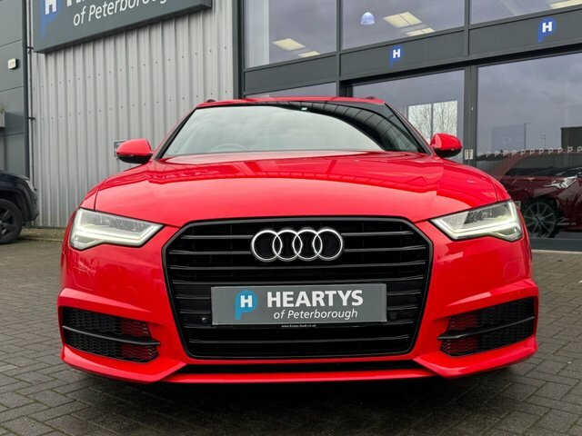 Audi A6 Avant Tdi Ultra Black Edition Red #2