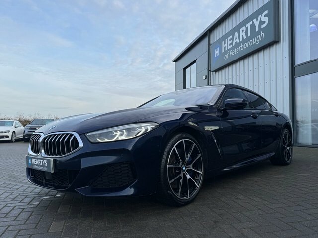 BMW 8 Series Gran Coupe 840I Saloon YD21CHW Blue #3