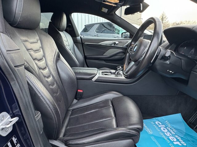 BMW 8 Series Gran Coupe 840I Saloon YD21CHW Blue #4