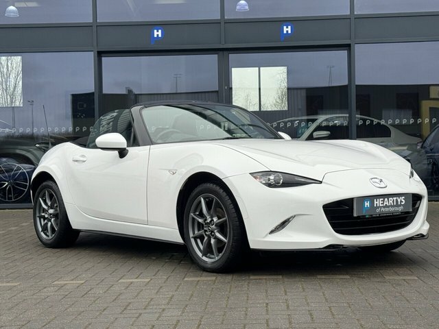 Mazda MX-5 Skyactiv-g Se Convertible BW68NWN White #6