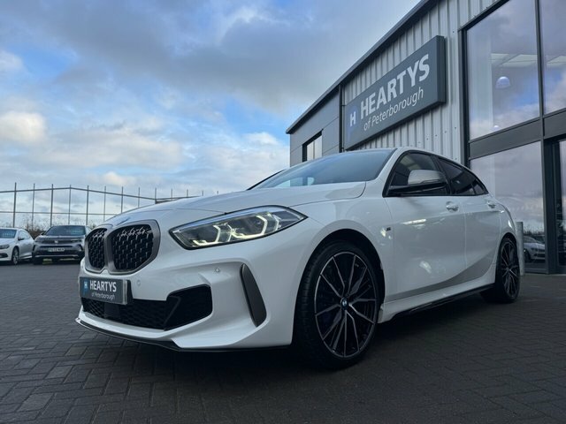 BMW 1 Series M135i Hatchback YC73KKL White #3