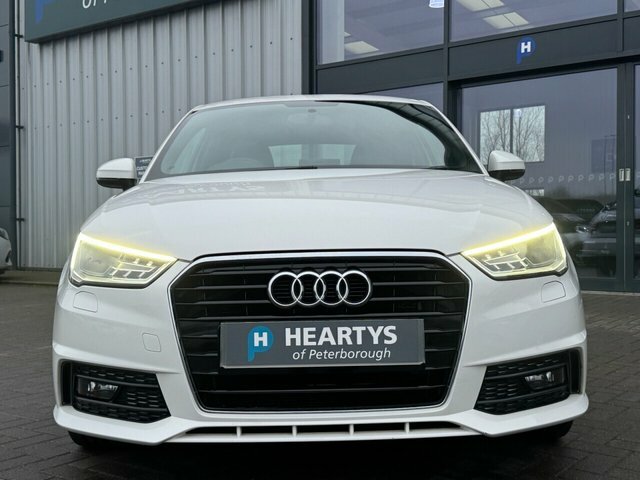Audi A1 Tfsi S Line Hatchback FD15AUV White #2