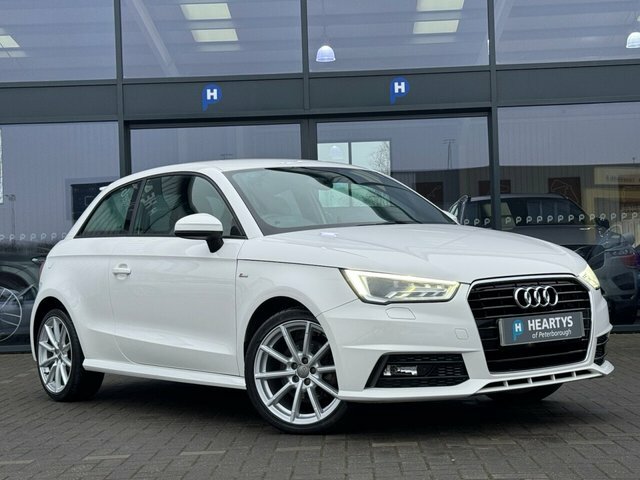 Audi A1 Tfsi S Line Hatchback FD15AUV White