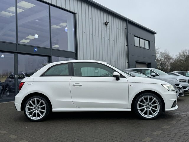 Audi A1 Tfsi S Line Hatchback FD15AUV White #6