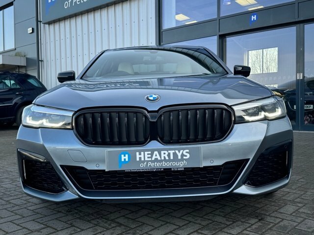 BMW 5 Series 530D Mht M Sport Blue #2