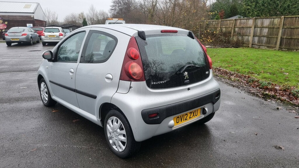 Peugeot 107 Hatchback 1.0 12V Active 2012 OV12ZXU Silver #2