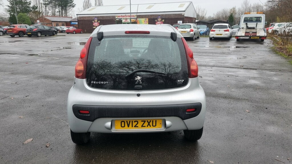 Peugeot 107 Hatchback 1.0 12V Active 2012 OV12ZXU Silver #5