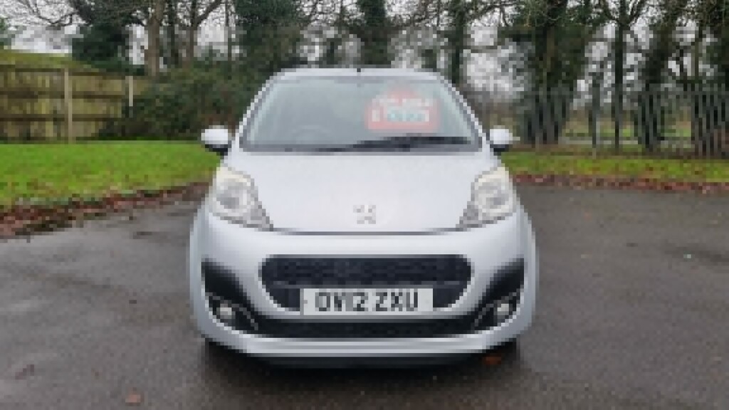 Peugeot 107 Hatchback 1.0 12V Active 2012 OV12ZXU Silver #4