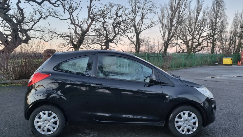 Ford KA Hatchback 1.2 Studio 2012 SJ62XKS Black #3