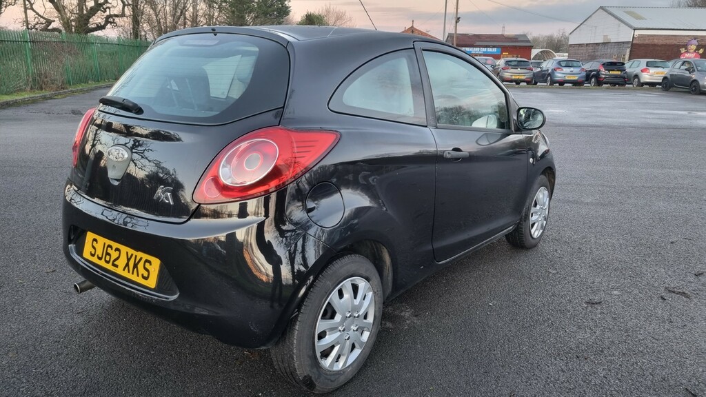 Ford KA Hatchback 1.2 Studio 2012 SJ62XKS Black #2