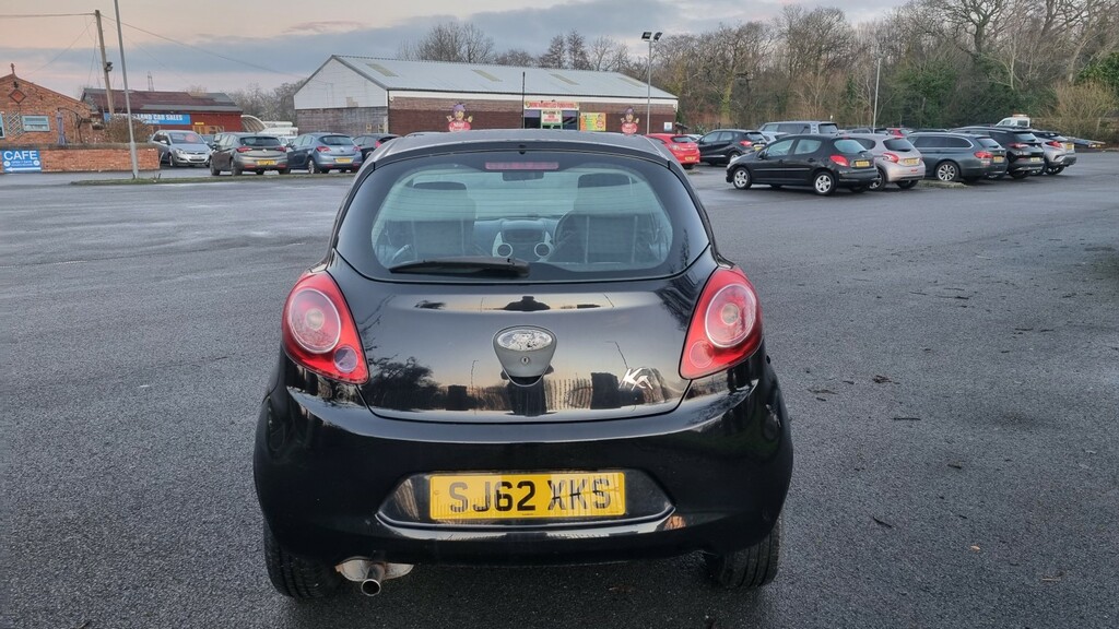 Ford KA Hatchback 1.2 Studio 2012 SJ62XKS Black #5