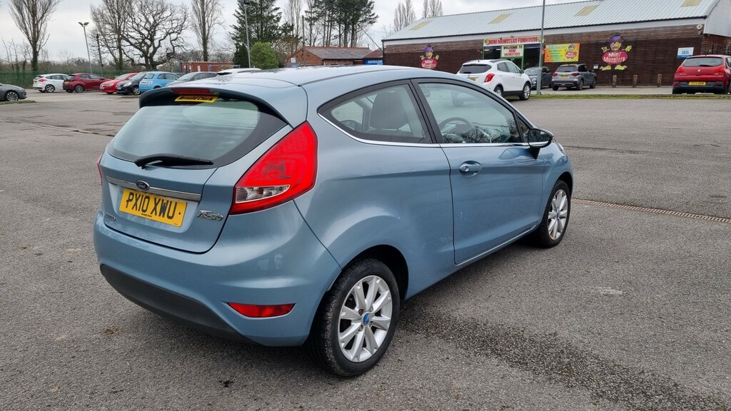 Ford Fiesta Hatchback 1.4 Zetec 2010 PX10XWU Blue #2