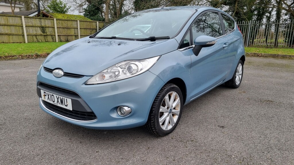 Ford Fiesta Hatchback 1.4 Zetec 2010 PX10XWU Blue #6