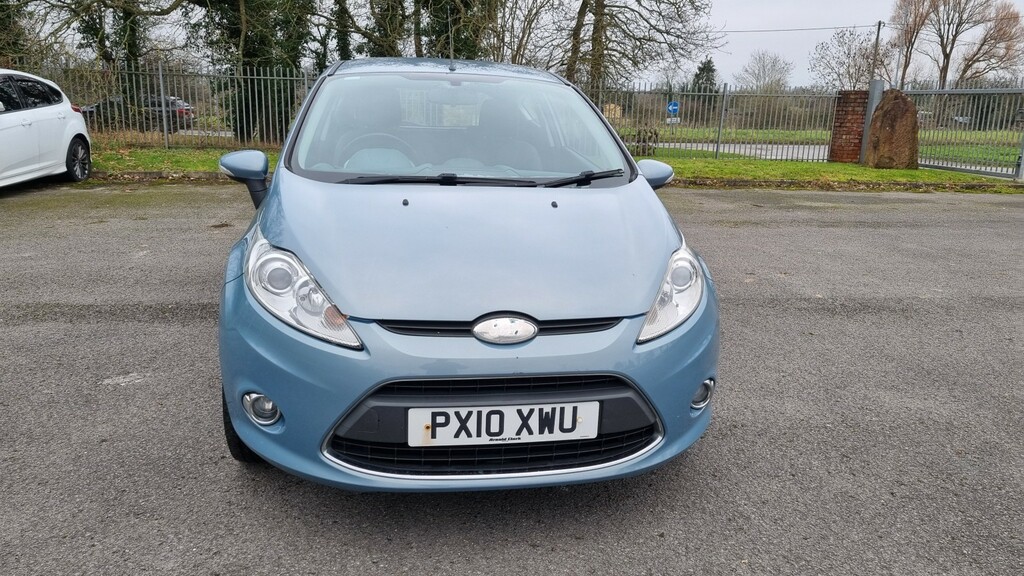 Ford Fiesta Hatchback 1.4 Zetec 2010 PX10XWU Blue #4