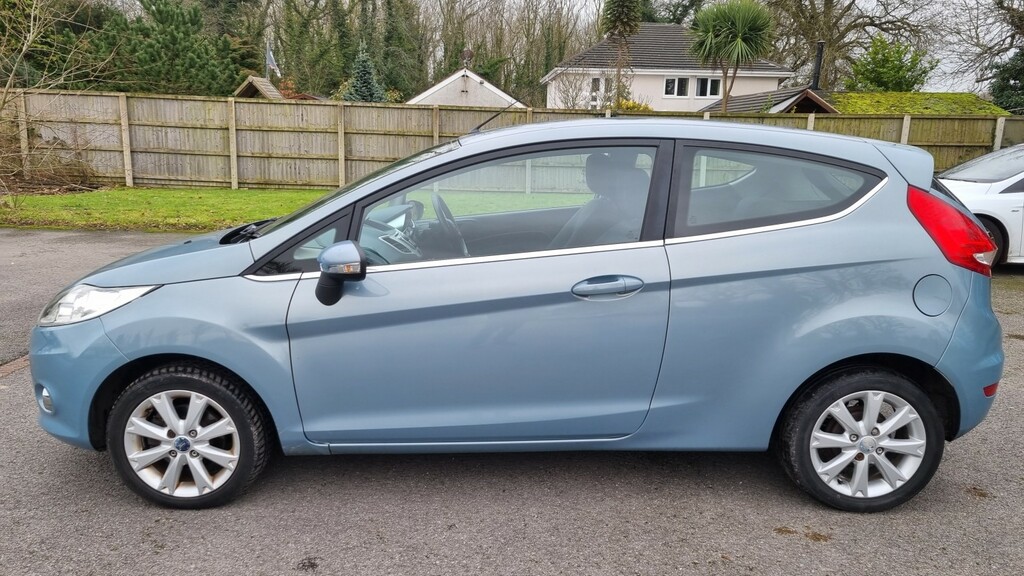 Ford Fiesta Hatchback 1.4 Zetec 2010 PX10XWU Blue #3