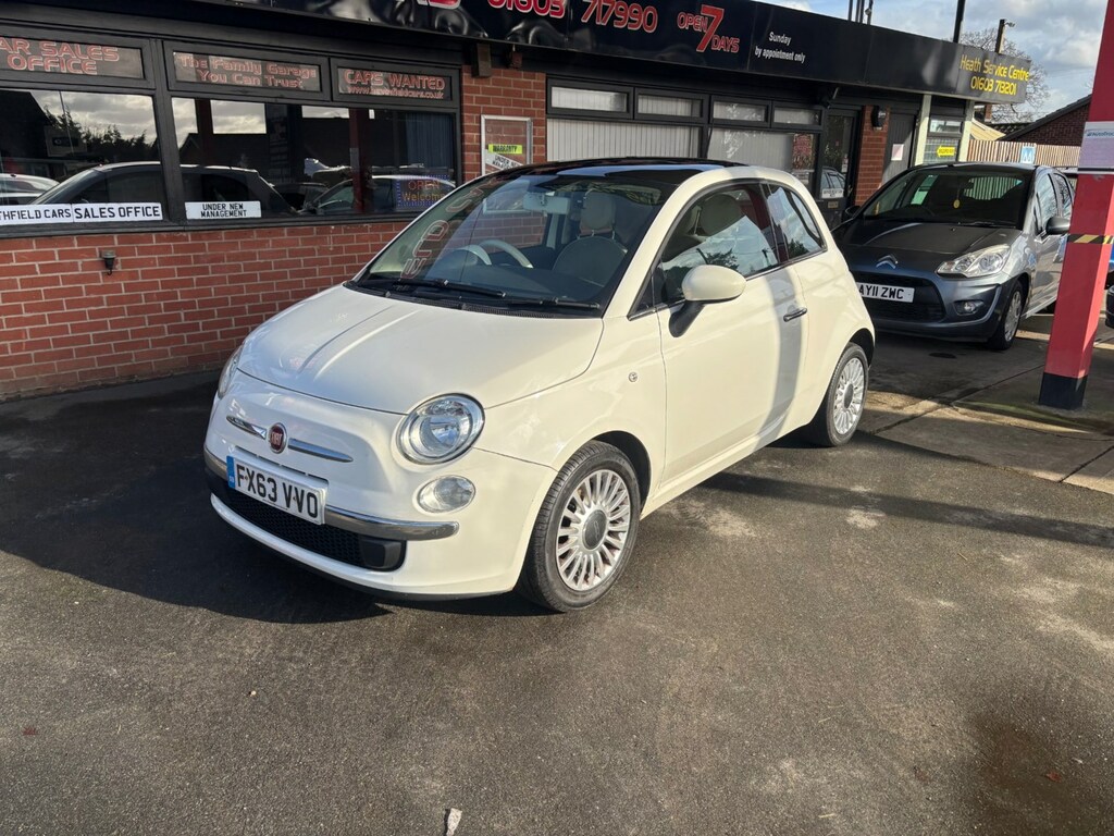 Fiat 500 1.2 Lounge Start Stop FX63VVO White #2
