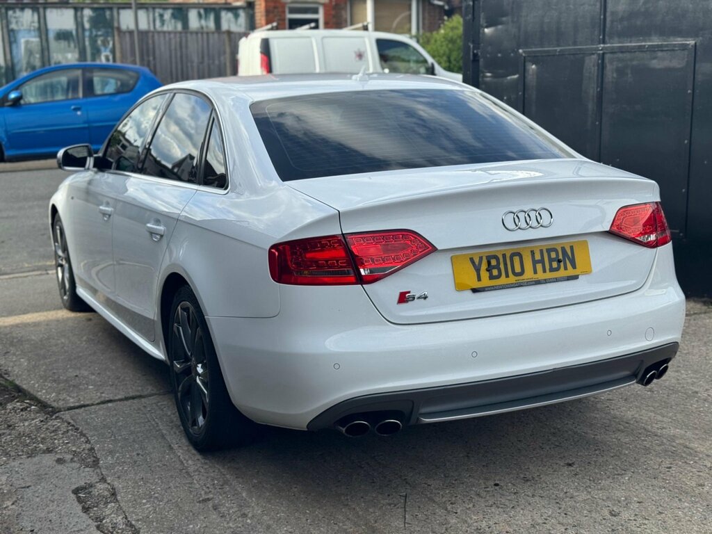 Audi S4 3.0 Tfsi V6 S Tronic Quattro Euro 5 White #3