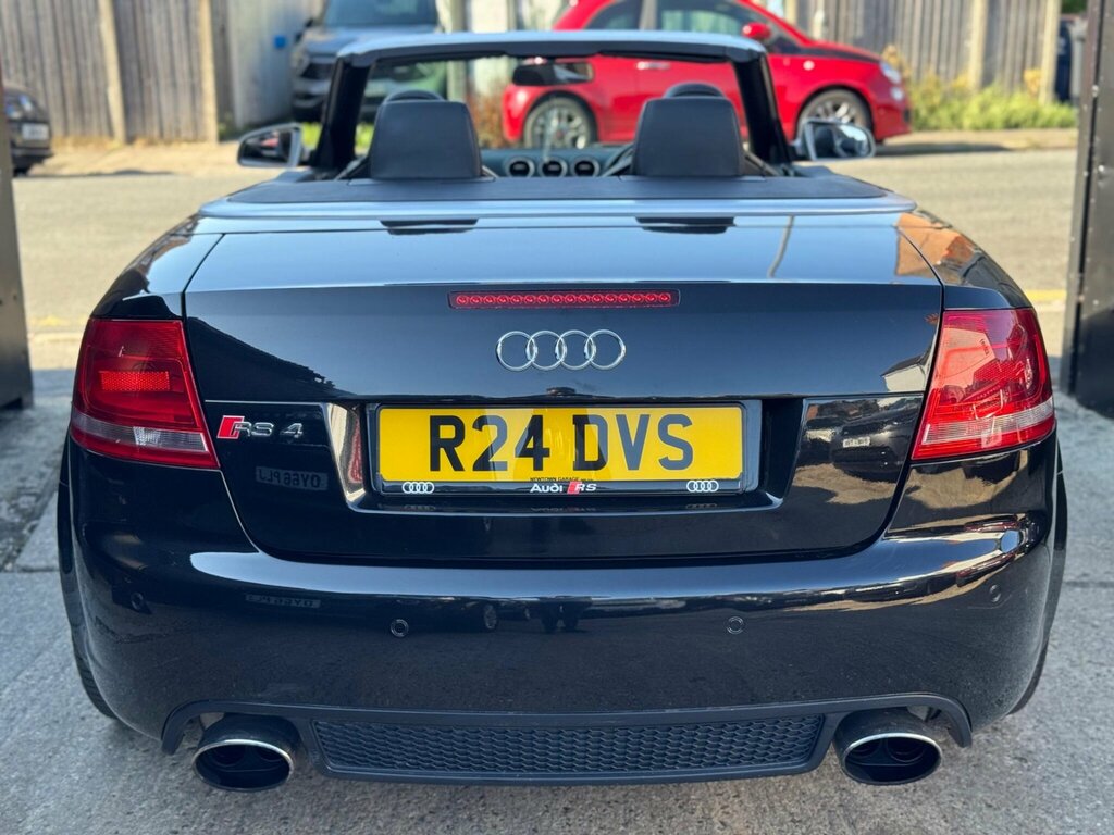 Audi RS4 Cabriolet Rs 4 Quattro Black #10