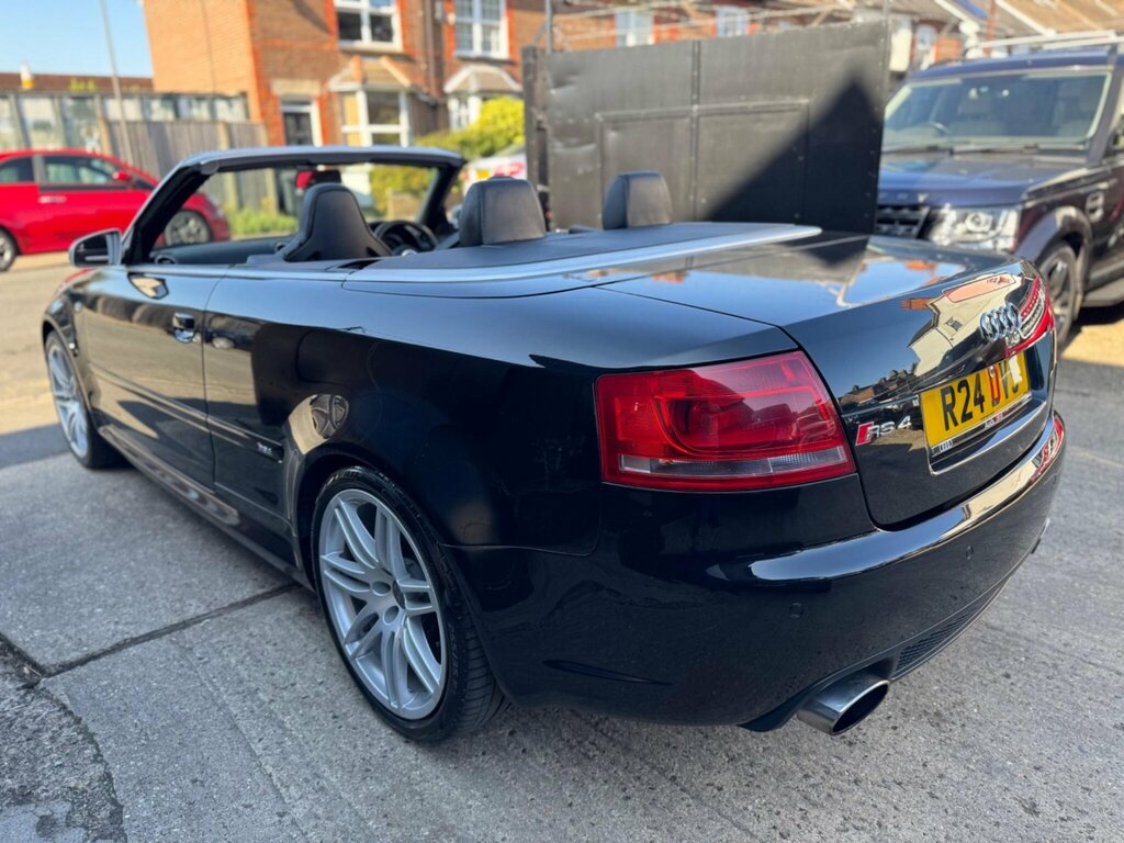 Audi RS4 Cabriolet Rs 4 Quattro Black #8