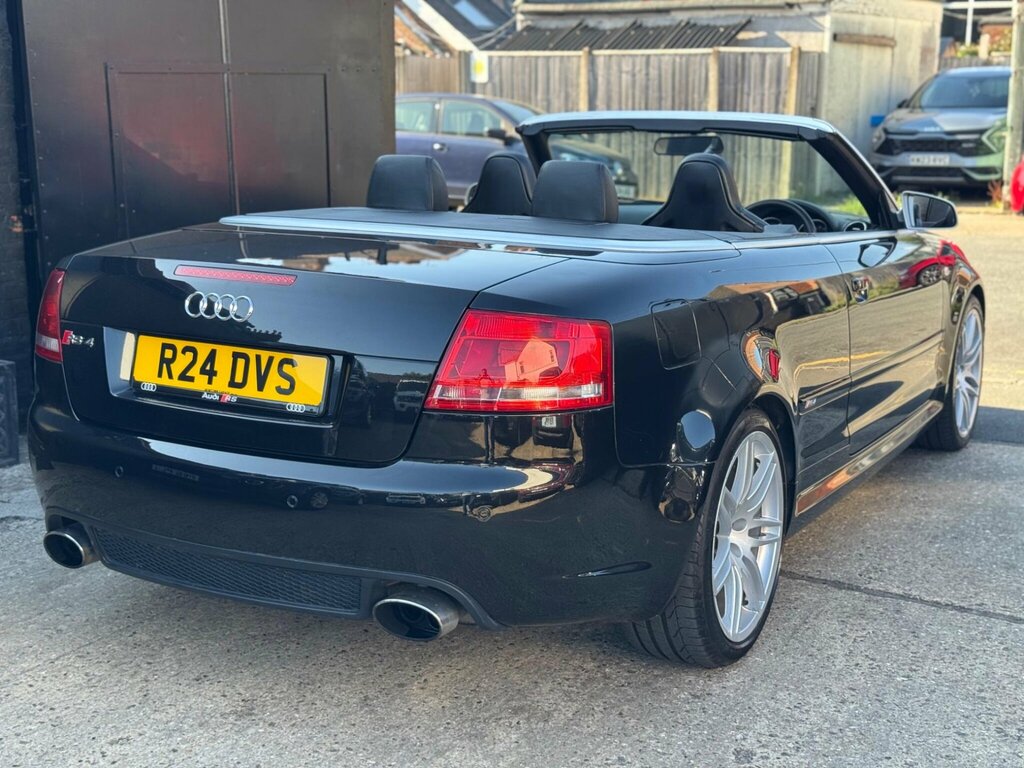 Audi RS4 Cabriolet Rs 4 Quattro Black #13
