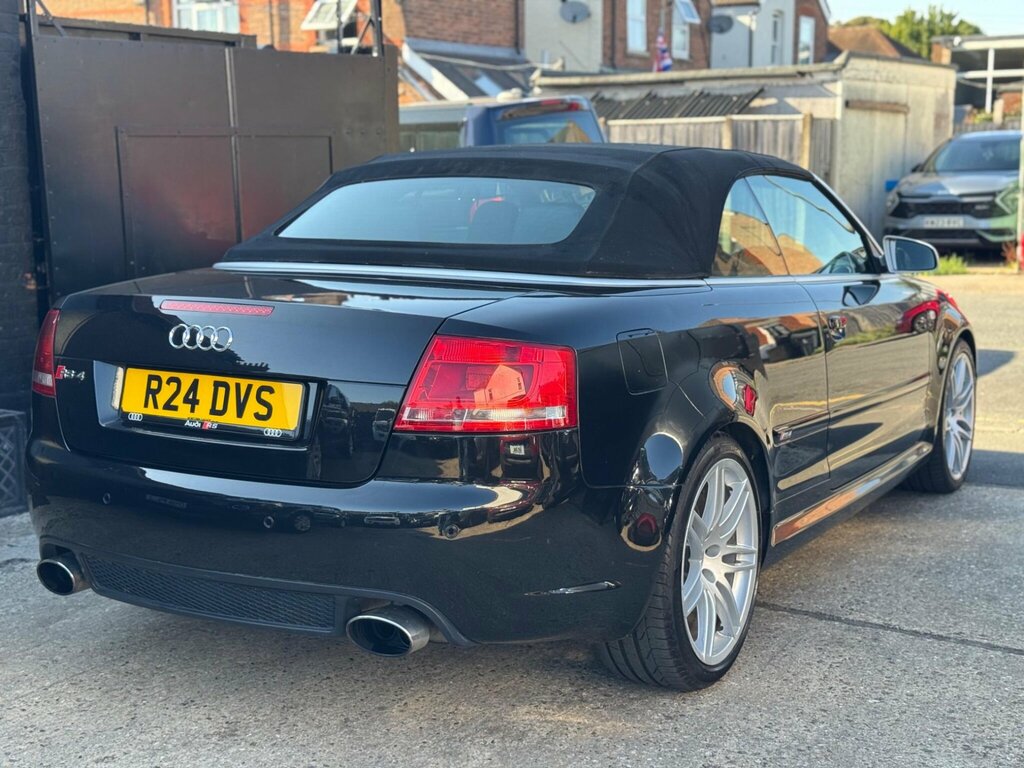 Audi RS4 Cabriolet Rs 4 Quattro Black #12