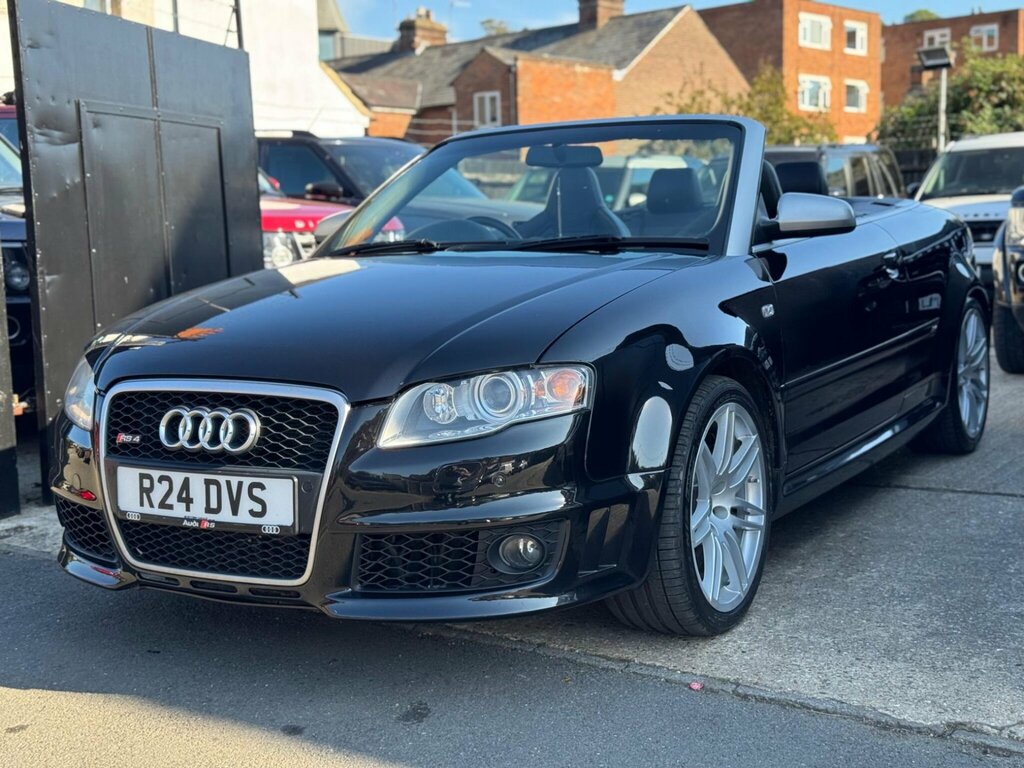 Audi RS4 Cabriolet Rs 4 Quattro Black #7