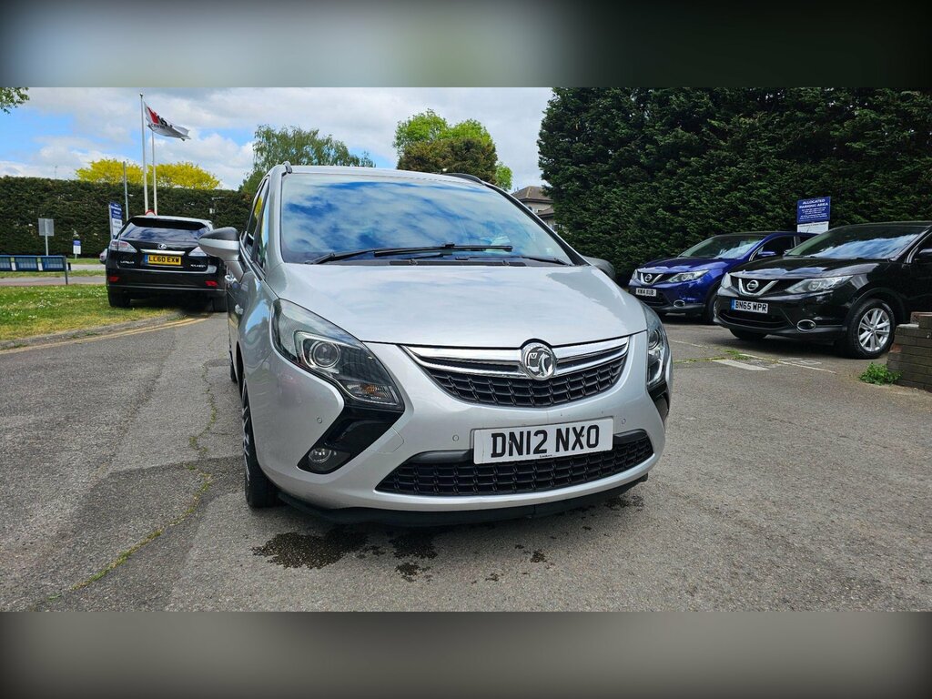 Vauxhall Zafira Tourer 1.8 16V Exclusiv Euro 5 Silver #4
