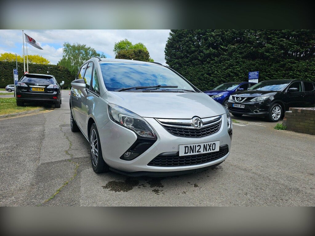 Vauxhall Zafira Tourer 1.8 16V Exclusiv Euro 5 Silver #3