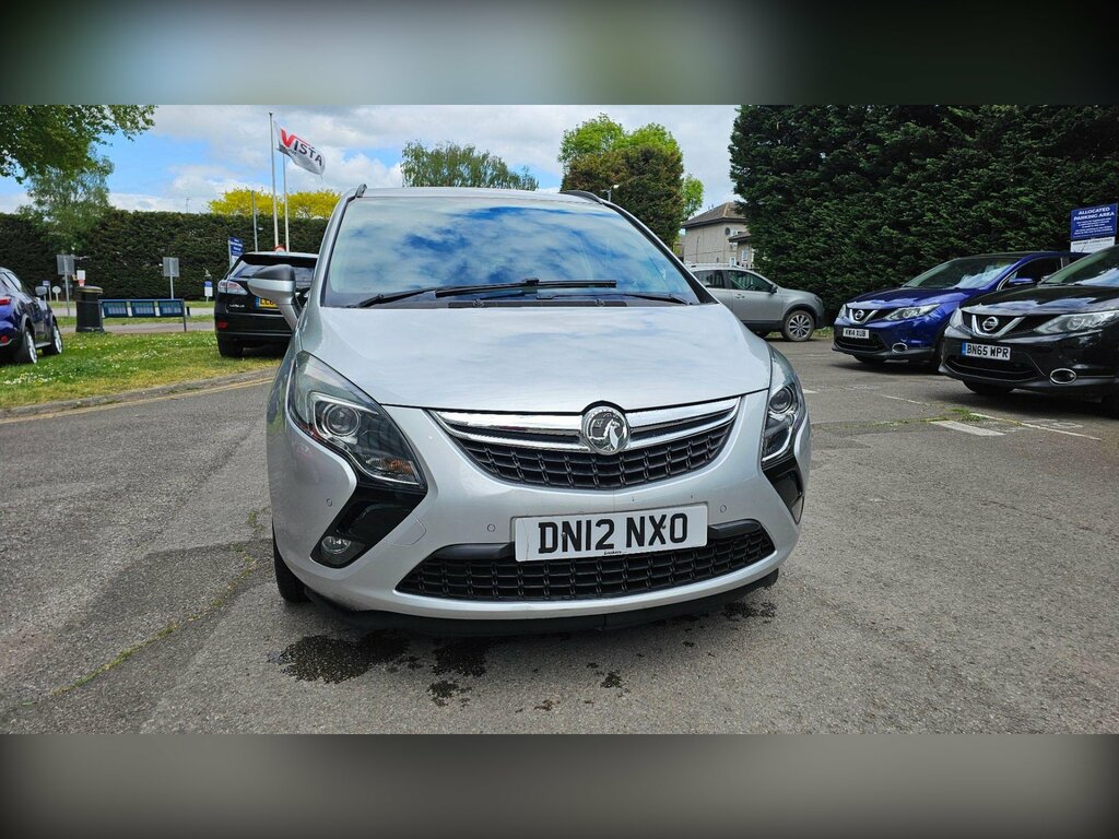 Vauxhall Zafira Tourer 1.8 16V Exclusiv Euro 5 Silver #5