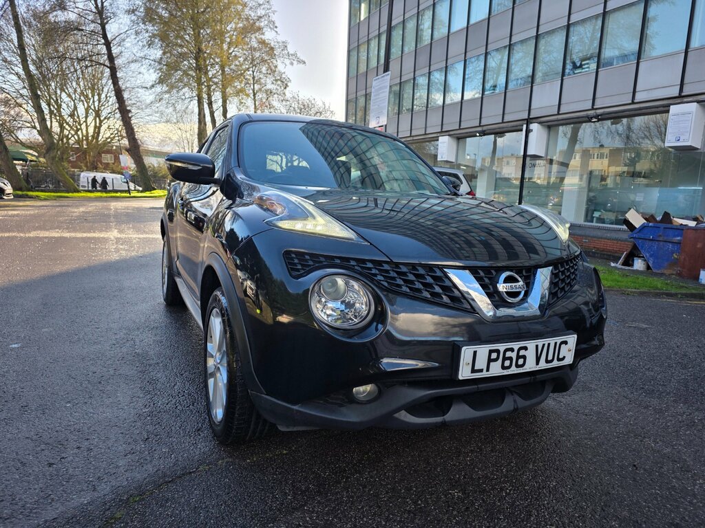 Nissan Juke 1.2 Dig-t N-connecta Suv Euro 6 LP66VUC Black #2